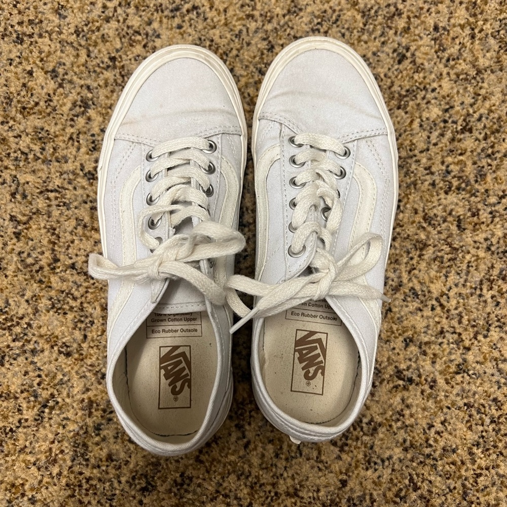Light Blue Low Vans